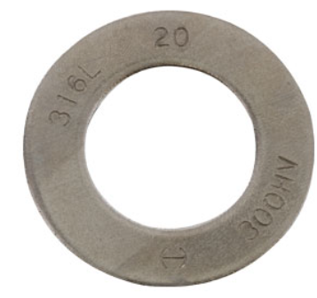 SUS316L　HV300 A4-100ハイテンションワッシャー