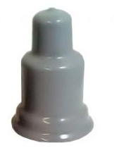 ボルト余長ダブルナットカバー（座金対応）止水用型番：PCB12W