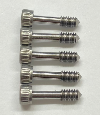 SUS　CAP　UNC#2-56 L-9　ヌスミ付（剣先80°）